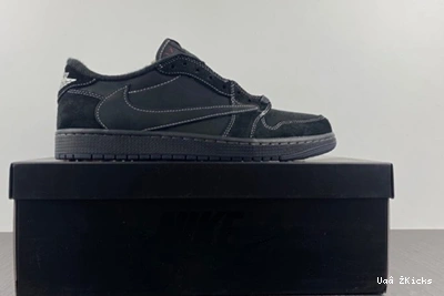 1 Phantom Black Jordan DM7866 001 Retro Minimalist Low Travis 162 Scott SP OG 1117